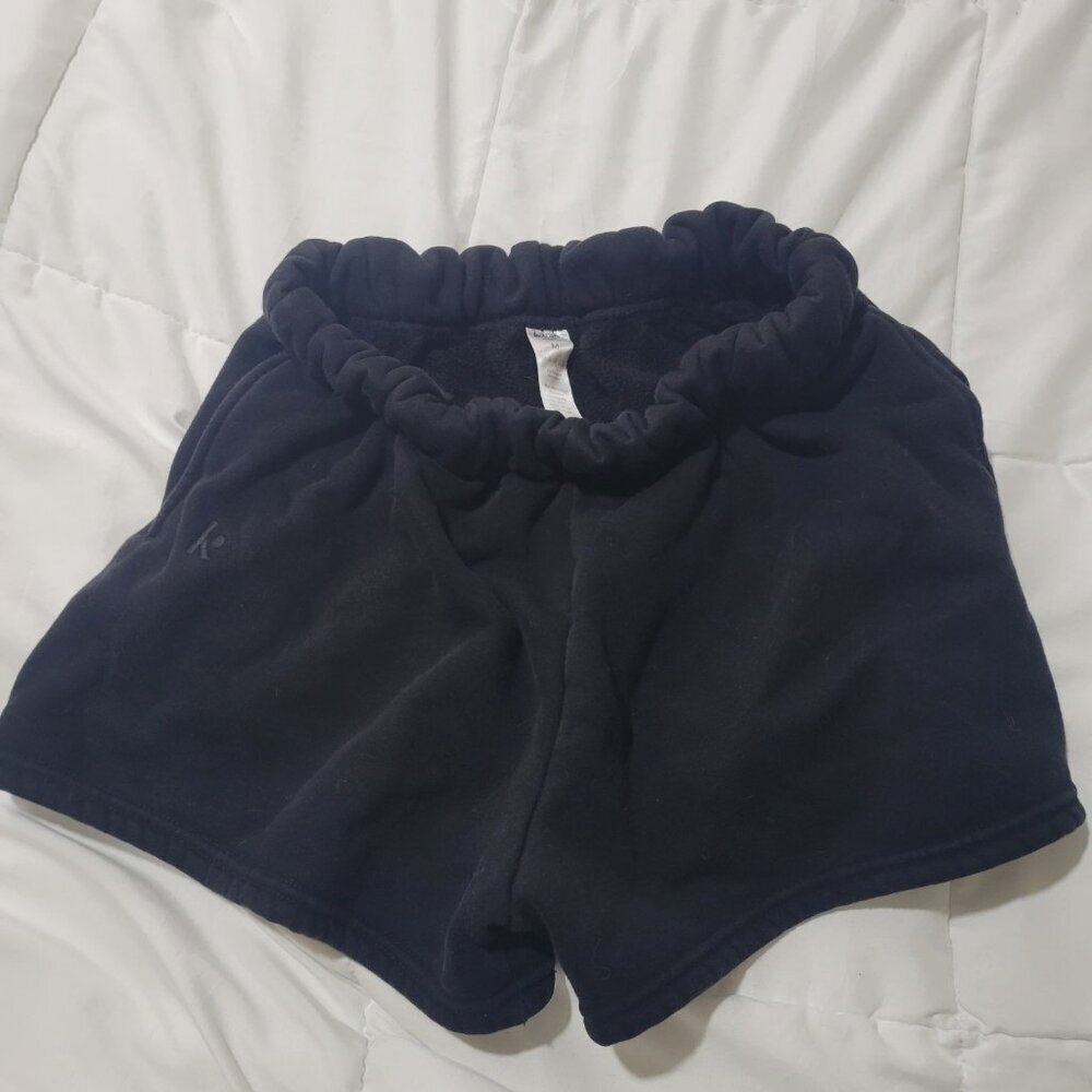 Kamo Fitness Black Fleece Relaxed Sweat Shorts Size M — image 5 of 8
